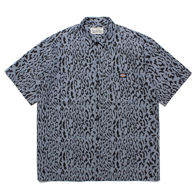 画像: WACKO MARIA/DICKIES / WORK SHIRT（BLUE）［ワークシャツ-23春夏］