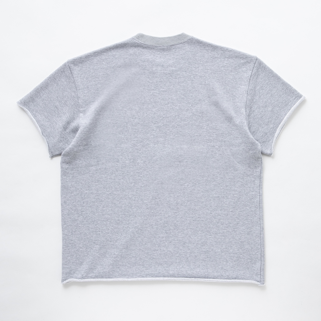 画像: RATS/CUT OFF CREW NECK SWEAT（GRAY）［カットオフクルーネックスウェット-23春夏］