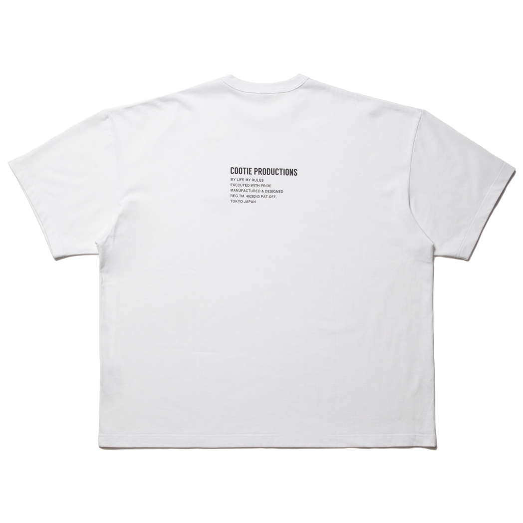 画像: COOTIE PRODUCTIONS/C/R Smooth Jersey S/S Tee（White）［スムースジャージT-23春夏］