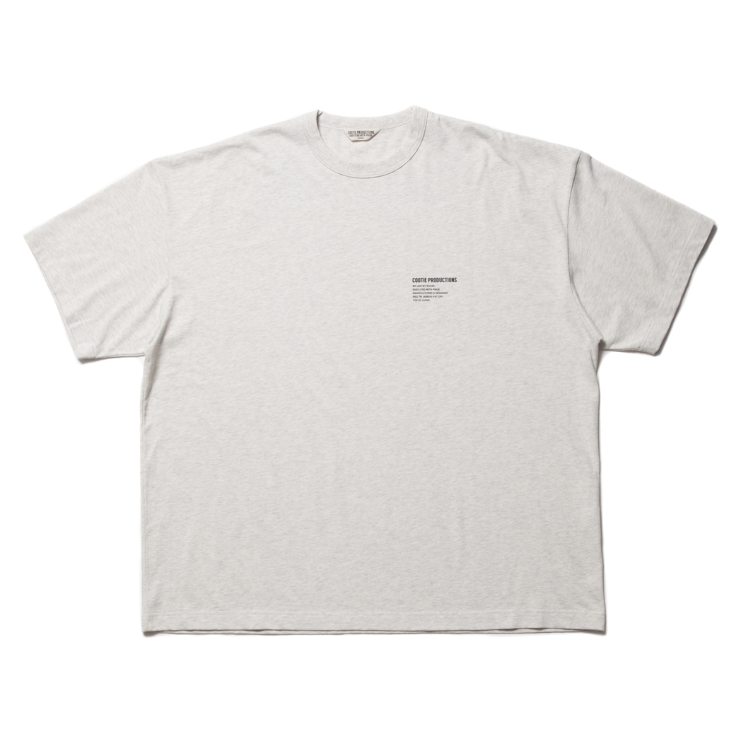 画像: COOTIE PRODUCTIONS/C/R Smooth Jersey S/S Tee（Oatmeal）［スムースジャージT-23春夏］