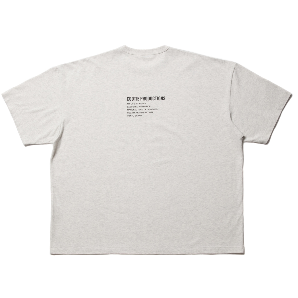 画像: COOTIE PRODUCTIONS/C/R Smooth Jersey S/S Tee（Oatmeal）［スムースジャージT-23春夏］