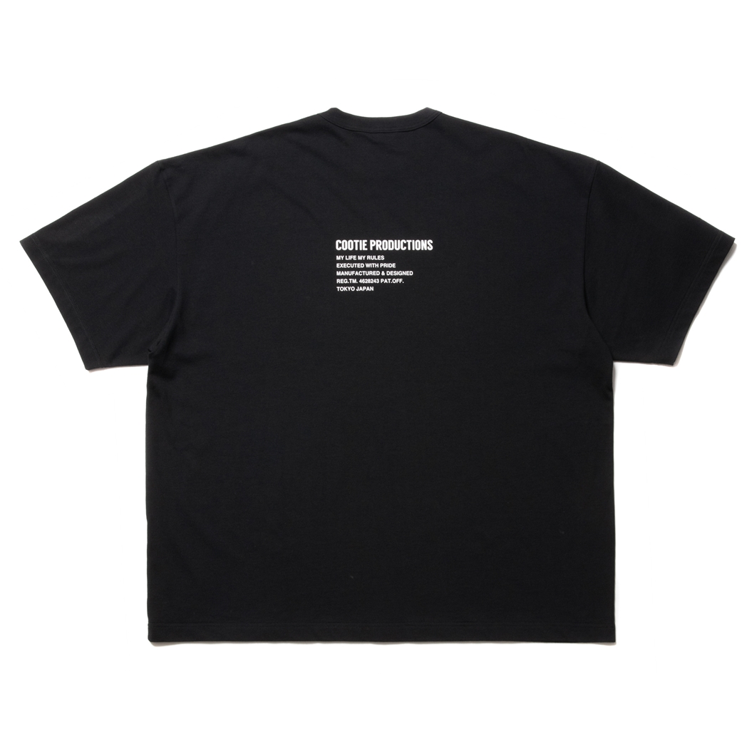 画像: COOTIE PRODUCTIONS/C/R Smooth Jersey S/S Tee（Black）［スムースジャージT-23春夏］