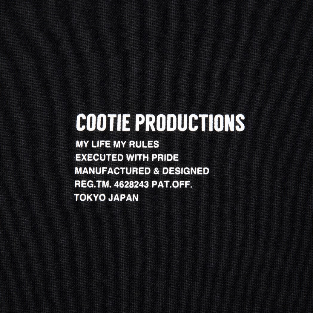 画像: COOTIE PRODUCTIONS/C/R Smooth Jersey S/S Tee（Black）［スムースジャージT-23春夏］