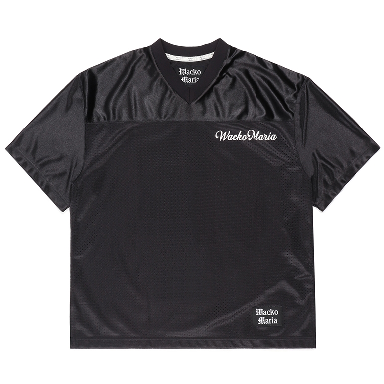 画像: WACKO MARIA/FOOTBALL JERSEY（BLACK）［フットボールジャージ-23春夏］