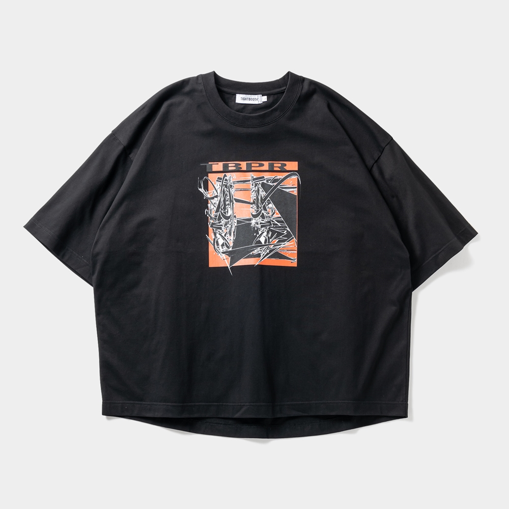 画像: TIGHTBOOTH/EXTEND.P.D T-SHIRT（Black） 【20%OFF】［プリントT-23春夏］