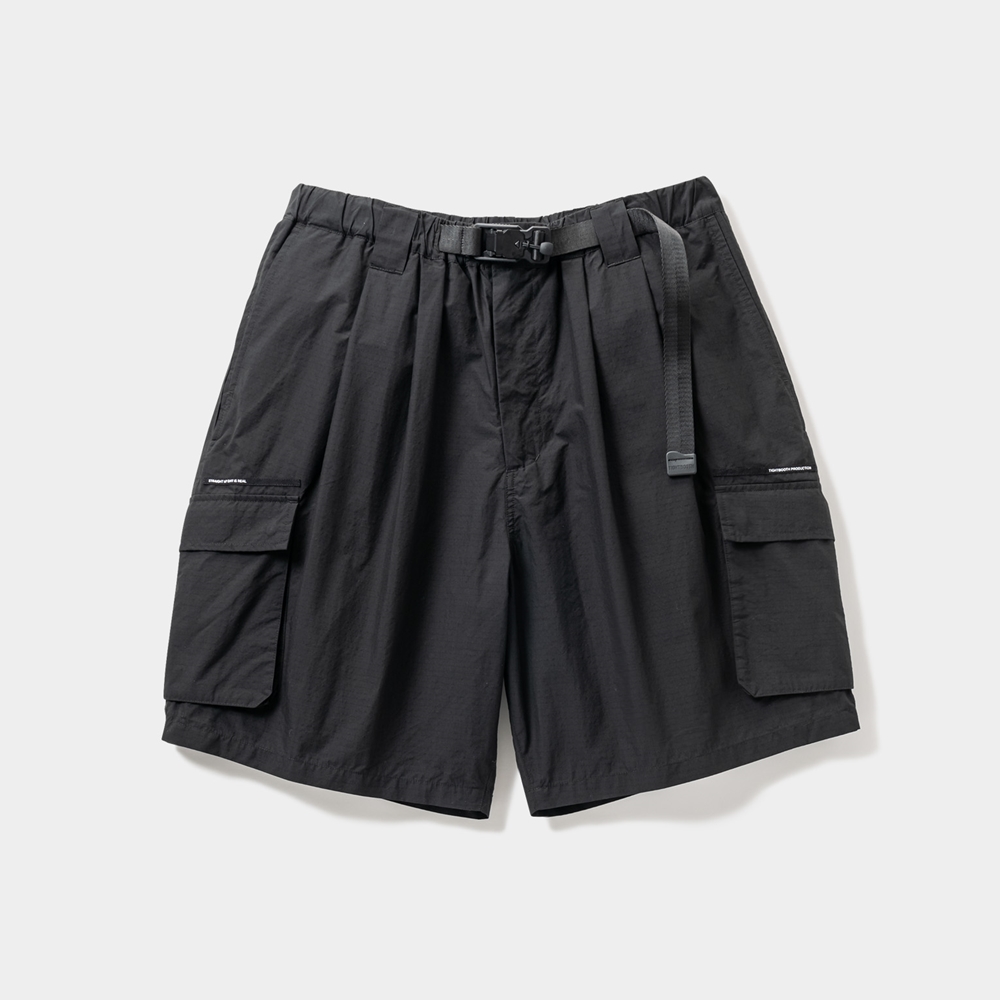 画像: TIGHTBOOTH/RIPSTOP CARGO SHORTS（Black） 【30%OFF】［カーゴショーツ-23春夏］