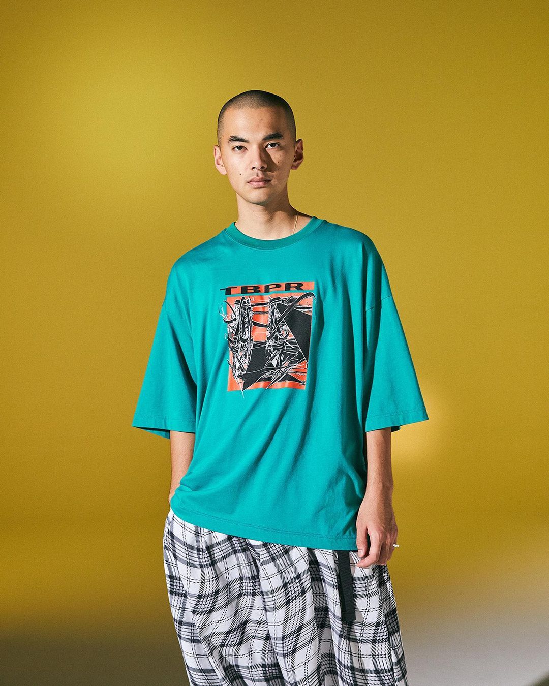 画像: TIGHTBOOTH/EXTEND.P.D T-SHIRT（Turquoise） 【20%OFF】［プリントT-23春夏］