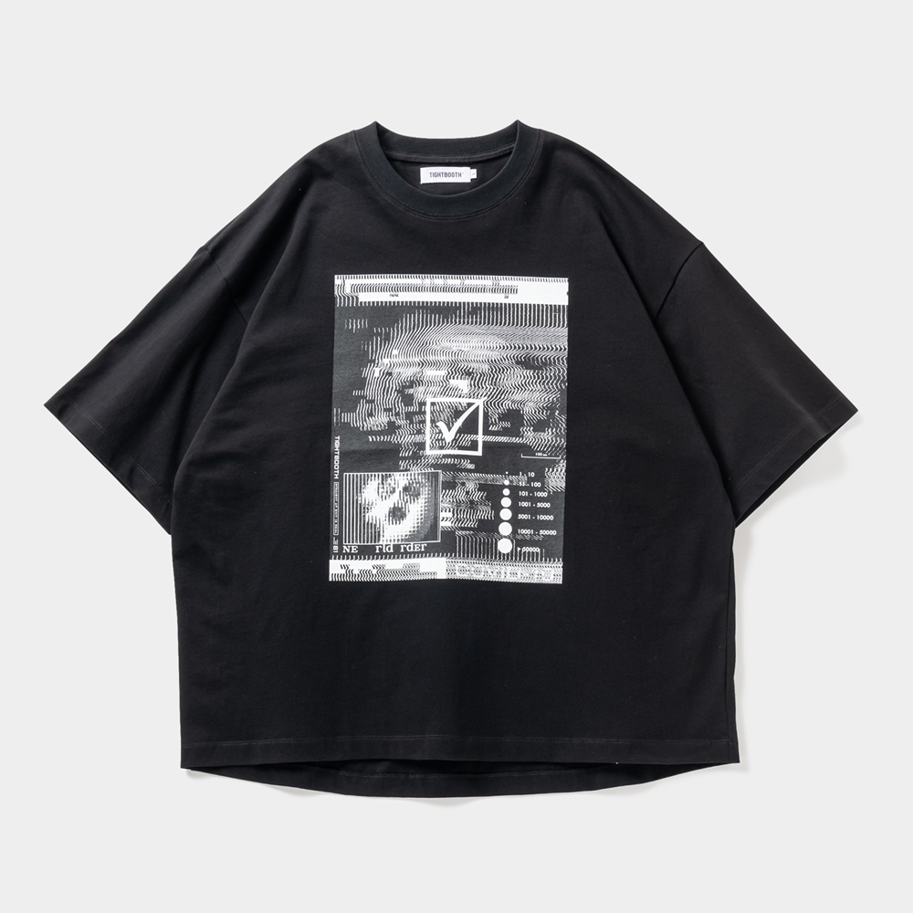 画像: TIGHTBOOTH/COVID-19 T-SHIRT（Black）［プリントT-23春夏］