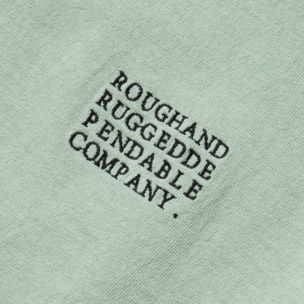 画像: 【50%OFF】ROUGH AND RUGGED/MIL SS（SAGE GREEN）［刺繍T-23春夏］