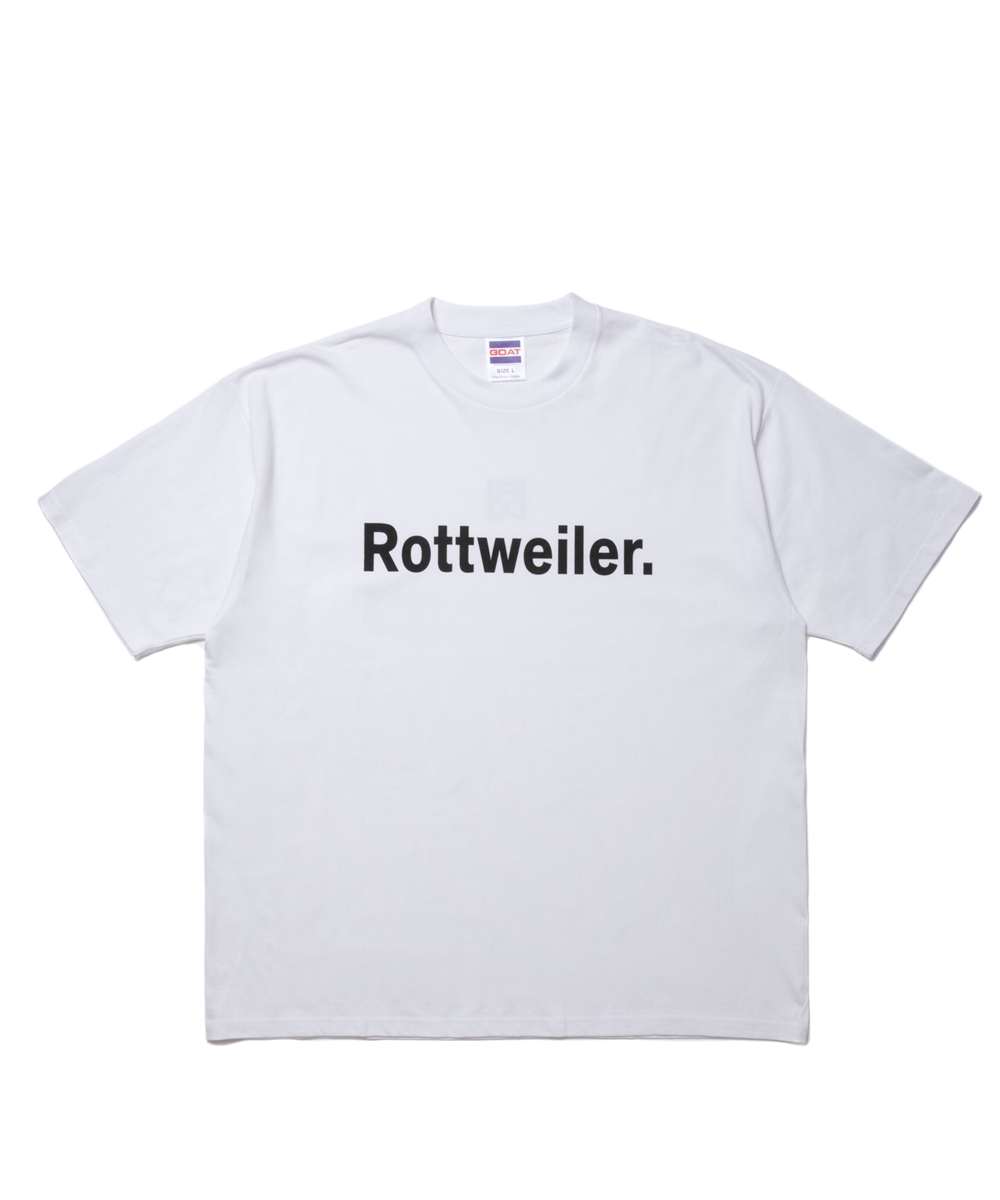 画像: ROTTWEILER/CLASSIC LOGO TEE（WHITE）［プリントT-23秋冬］