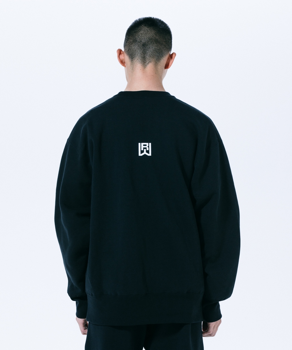 画像: ROTTWEILER/B.D SWEATER（BLACK） 【30%OFF】［クルーネックスウェット-23秋冬］