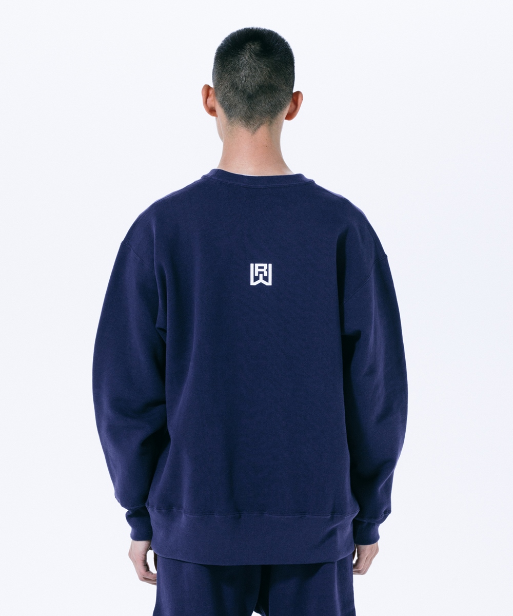 画像: ROTTWEILER/B.D SWEATER（NAVY） 【30%OFF】［クルーネックスウェット-23秋冬］