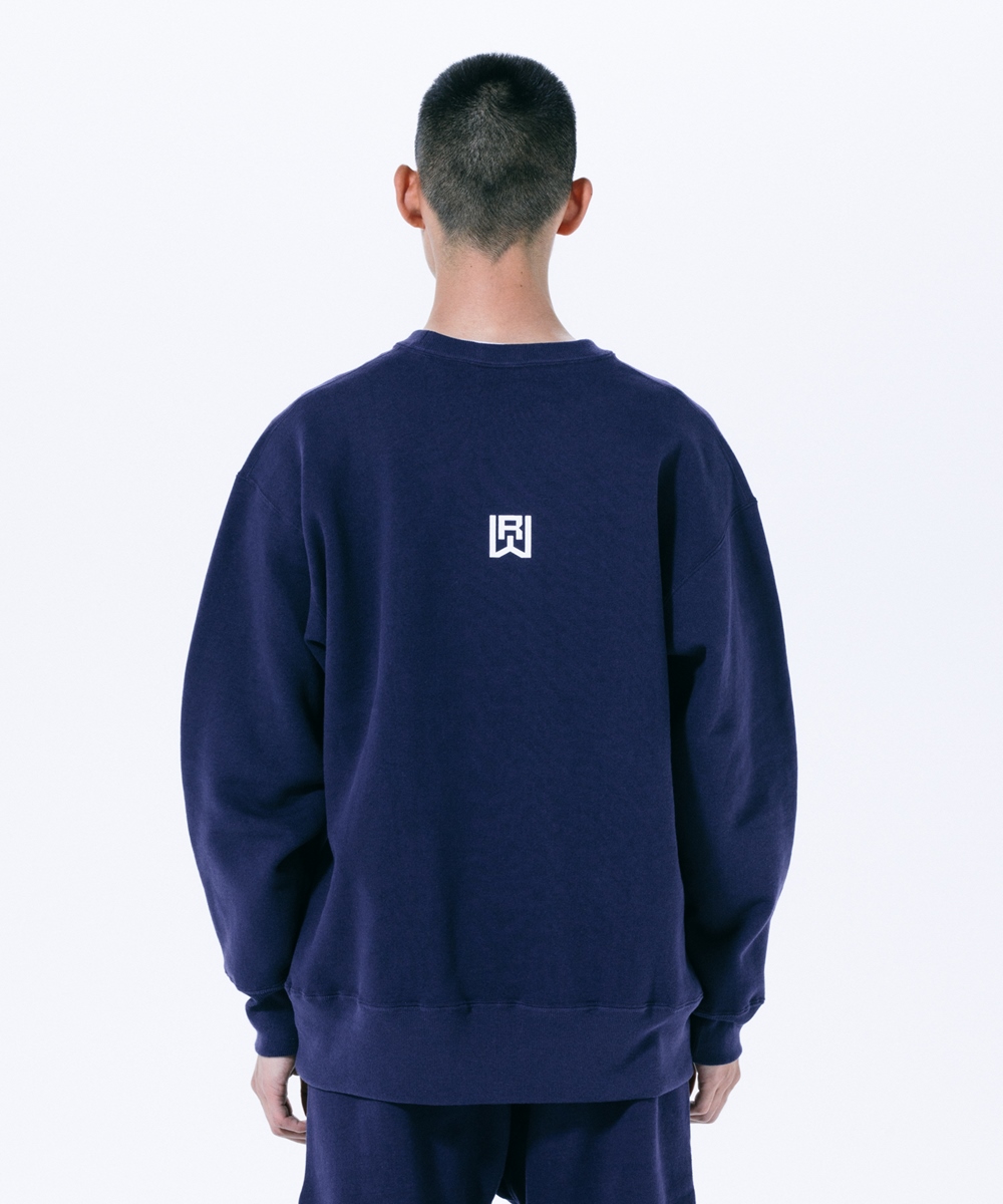 画像: ROTTWEILER/B.D SWEATER（NAVY） 【30%OFF】［クルーネックスウェット-23秋冬］