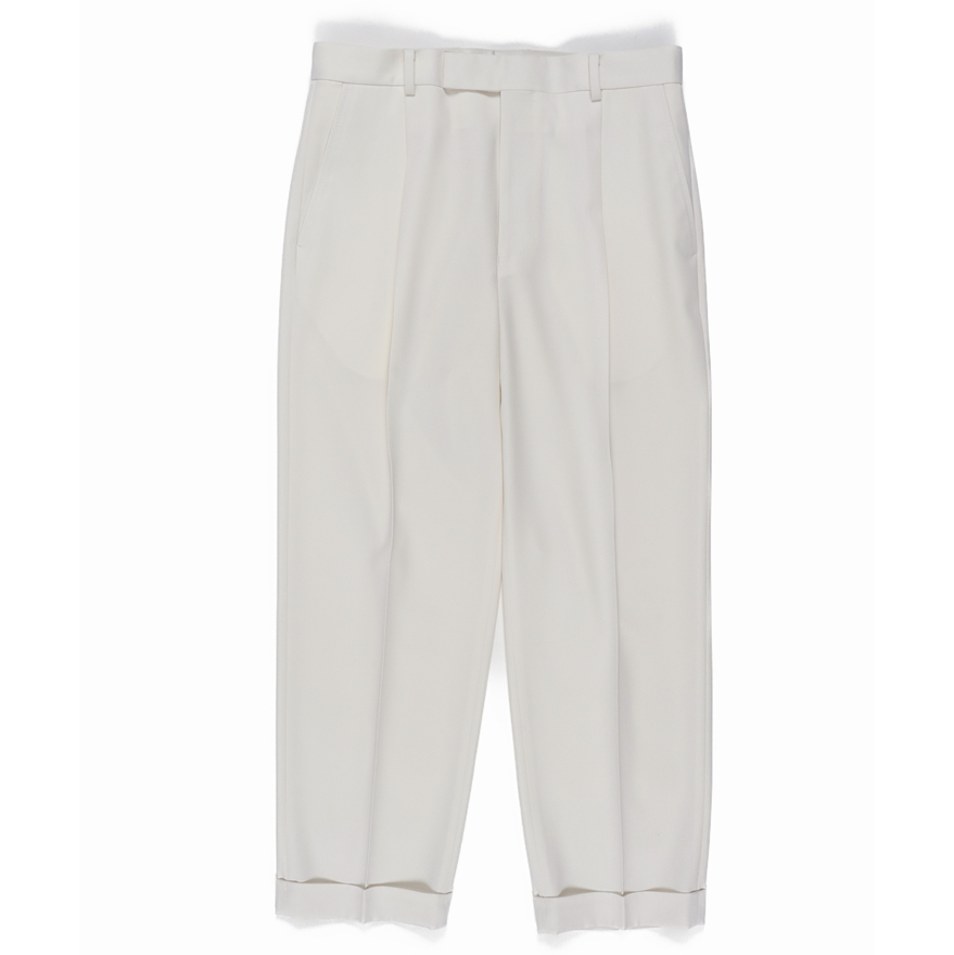 画像: WACKO MARIA/DORMEUIL / PLEATED TROUSERS（TYPE-2）（OFFWHITE）［ワンタックスラックス(TYPE-2)-23春夏］