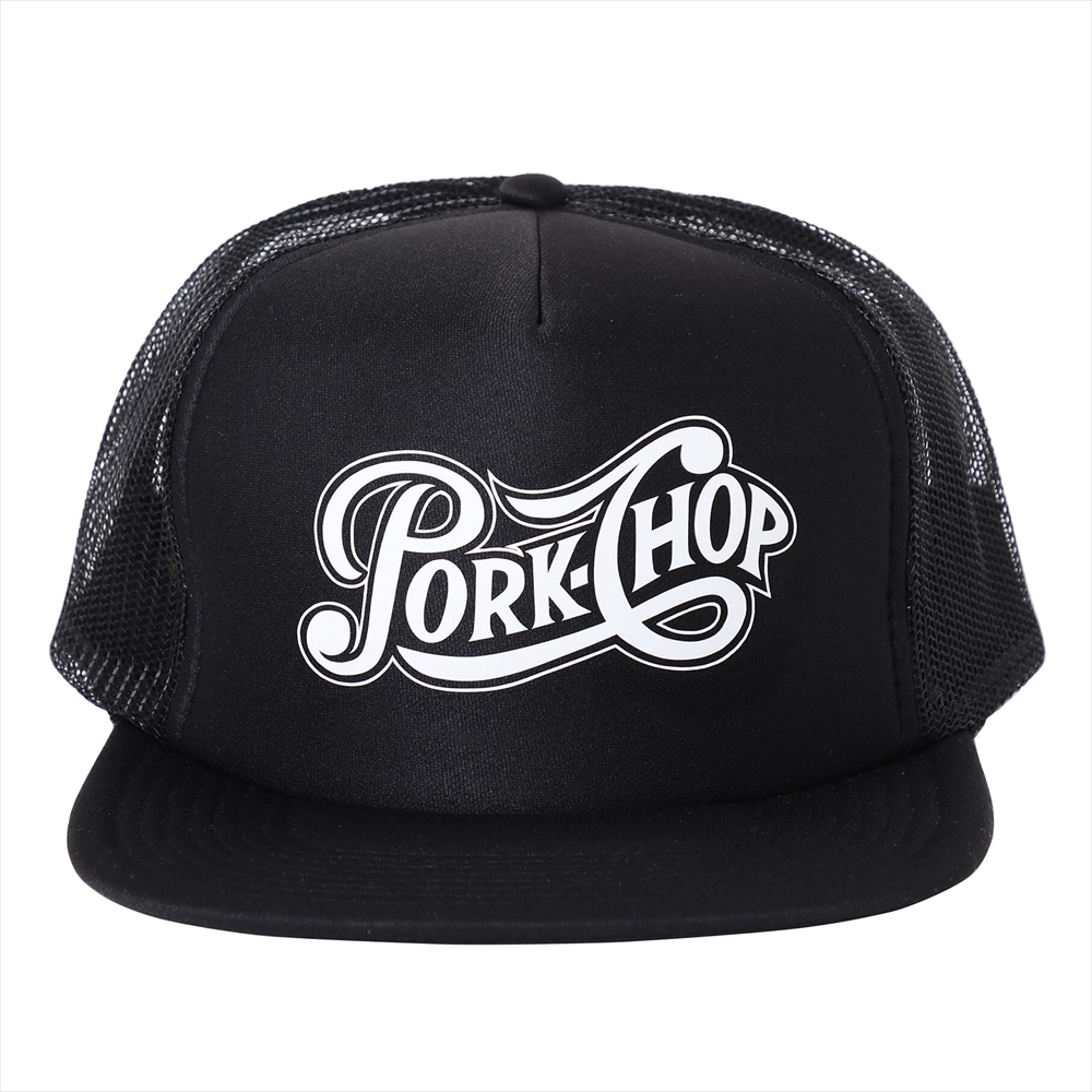 画像: PORKCHOP/PPS MESH CAP（BLACK）［メッシュキャップ-23春夏］