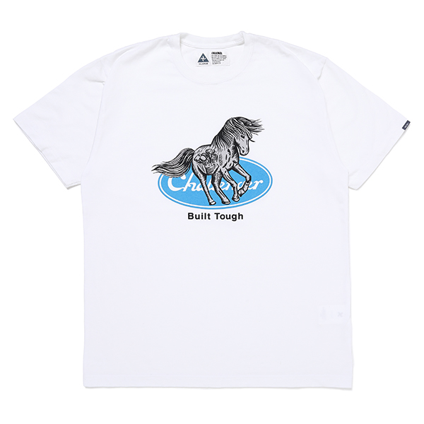 画像: CHALLENGER/HORSE TEE（WHITE）［プリントT-23秋冬］