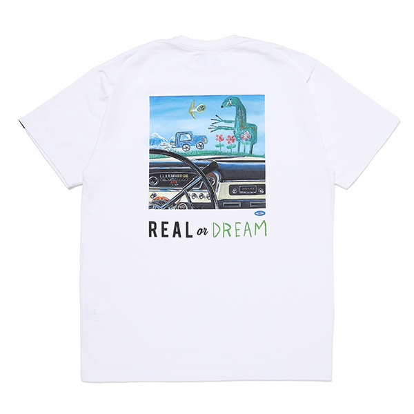 画像: CHALLENGER/REAL TEE（WHITE）［プリントT-23秋冬］