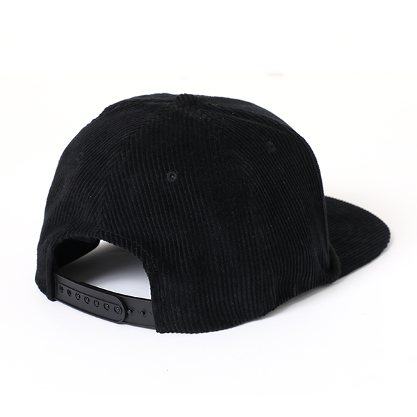 画像: CHALLENGER/VERSITY CORDUROY CAP（BLACK）［コーデュロイキャップ-23秋冬］