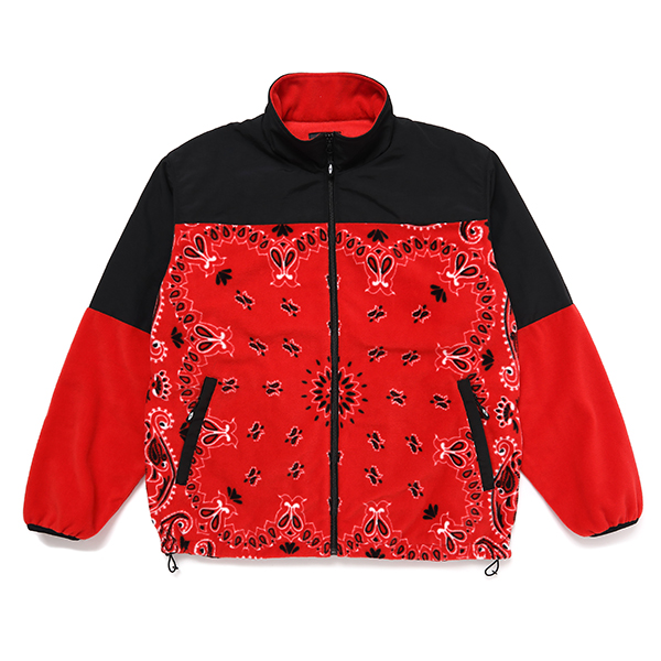 画像: CHALLENGER/BANDANA FIELD JACKET（RED）［バンダナフィールドJKT-23秋冬］