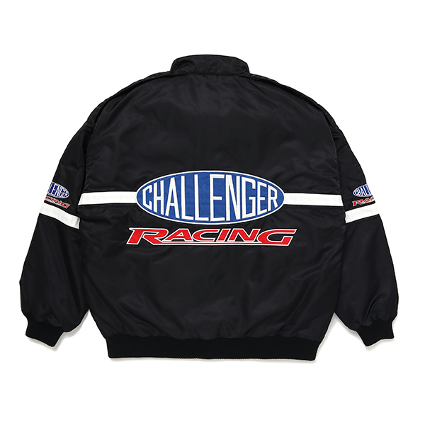 画像: CHALLENGER/CMC RACING JACKET（BLACK）［レーシングJKT-23秋冬］