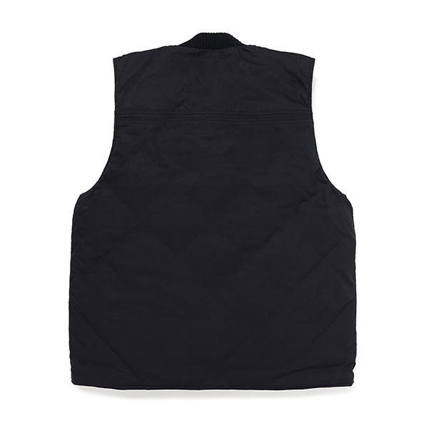 画像: CHALLENGER/DERBY DOWN VEST（BLACK/RED）［ダービーダウンベスト-23秋冬］