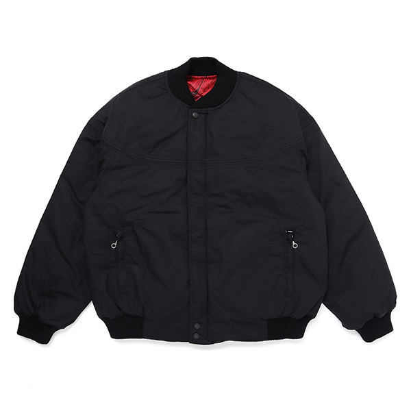 画像: CHALLENGER/REVERSIBLE DERBY DOWN JACKET（BLACK/RED）［リバーシブルダービーダウンJKT-23秋冬］