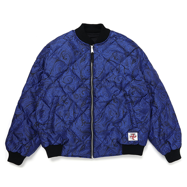 画像: CHALLENGER/REVERSIBLE DERBY DOWN JACKET（BLACK/NAVY）［リバーシブルダービーダウンJKT-23秋冬］