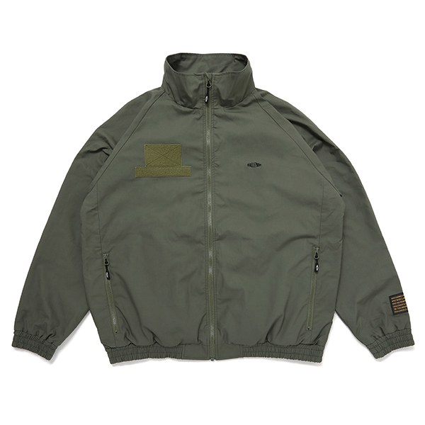 画像: CHALLENGER/MILITARY WARM UP JACKET（OLIVE）［ミリタリーウォームアップJKT-23秋冬］