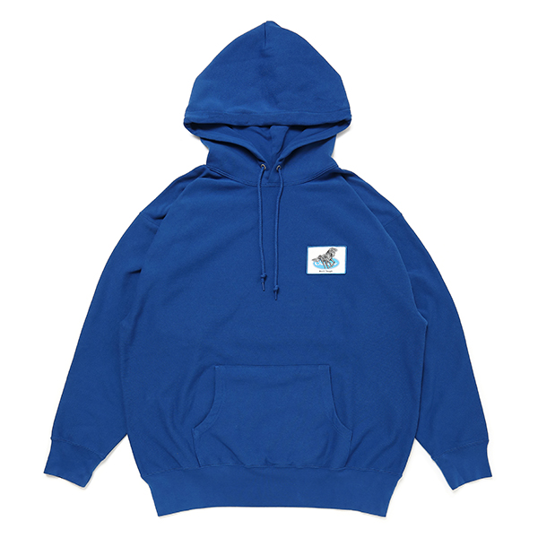 画像: CHALLENGER/IRON HORSE HOODIE（BLUE）［プルオーバーパーカー-23秋冬］