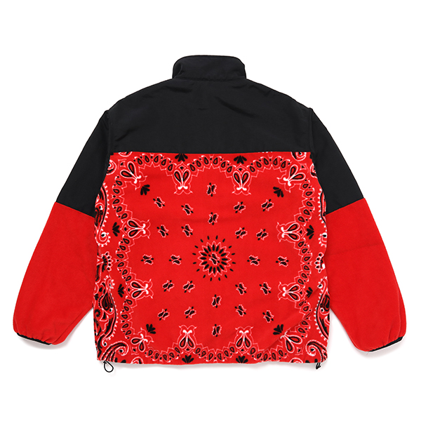 画像: CHALLENGER/BANDANA FIELD JACKET（RED）［バンダナフィールドJKT-23秋冬］