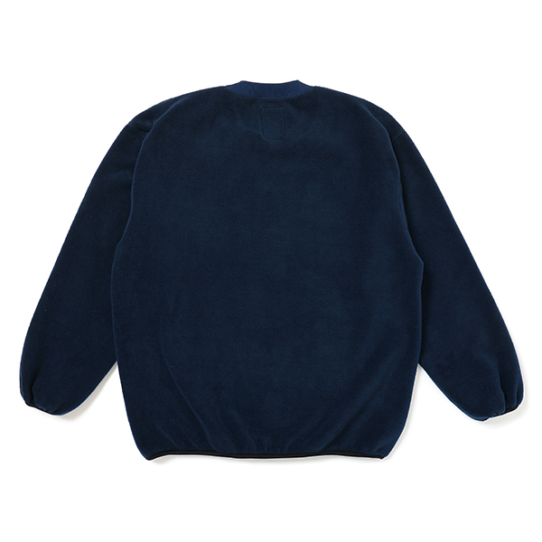 画像: CHALLENGER/C/N COLLEGE FLEECE（NAVY）［フリースクルーネック-23秋冬］