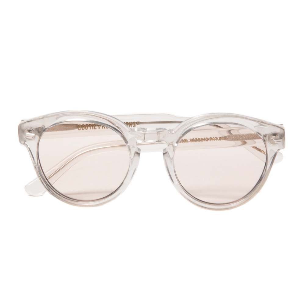 画像: COOTIE PRODUCTIONS/Raza Round Glasses（Clear/Light Brown）［眼鏡-23春夏］