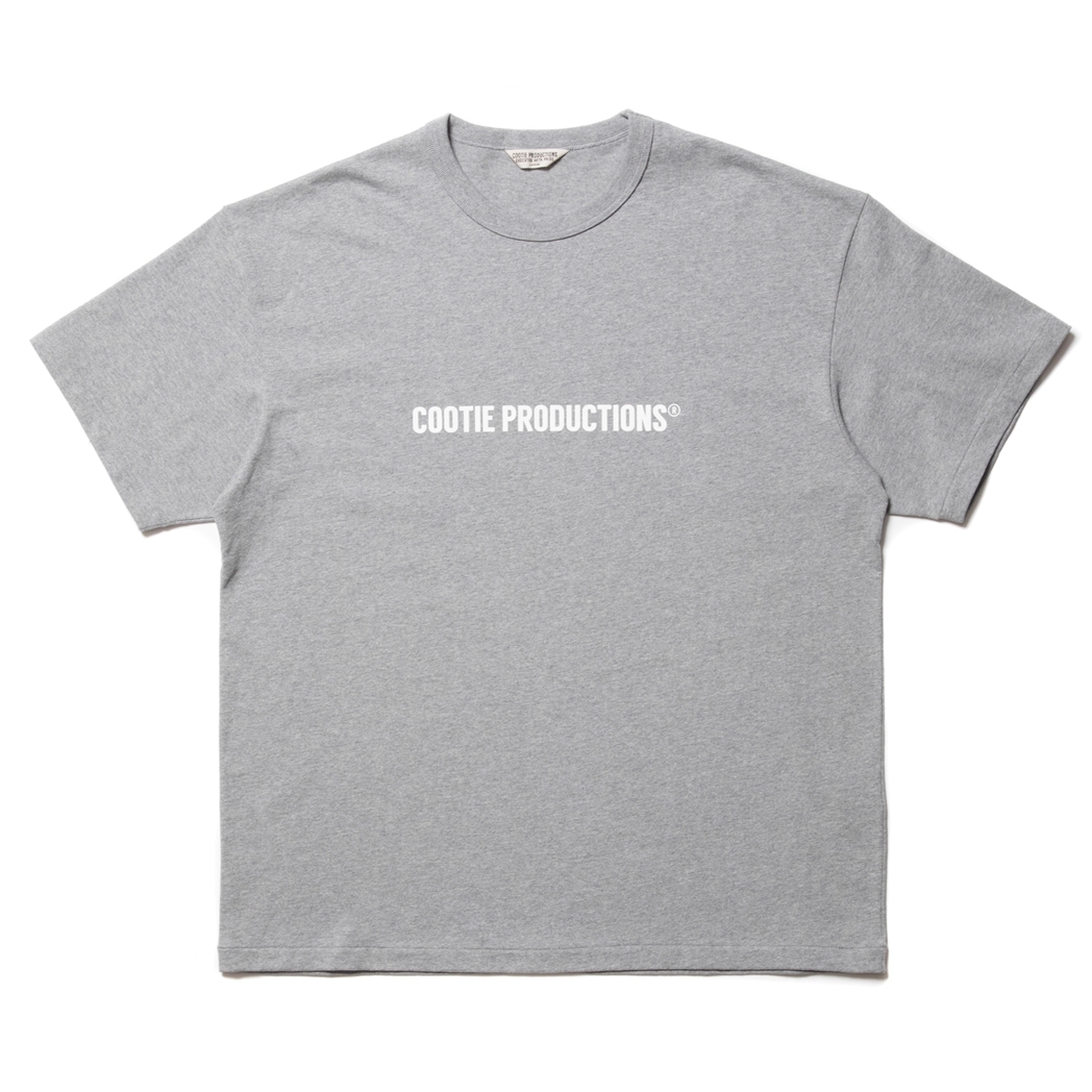 画像: COOTIE PRODUCTIONS/Heavy Oz MVS Jersey S/S Tee（Ash Gray）［ヘビーオンスT-23春夏］