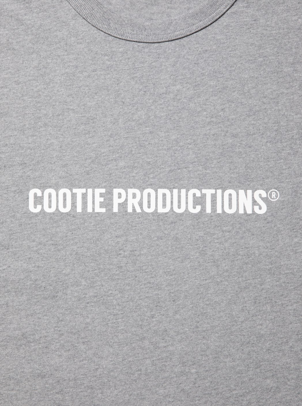 画像: COOTIE PRODUCTIONS/Heavy Oz MVS Jersey S/S Tee（Ash Gray）［ヘビーオンスT-23春夏］