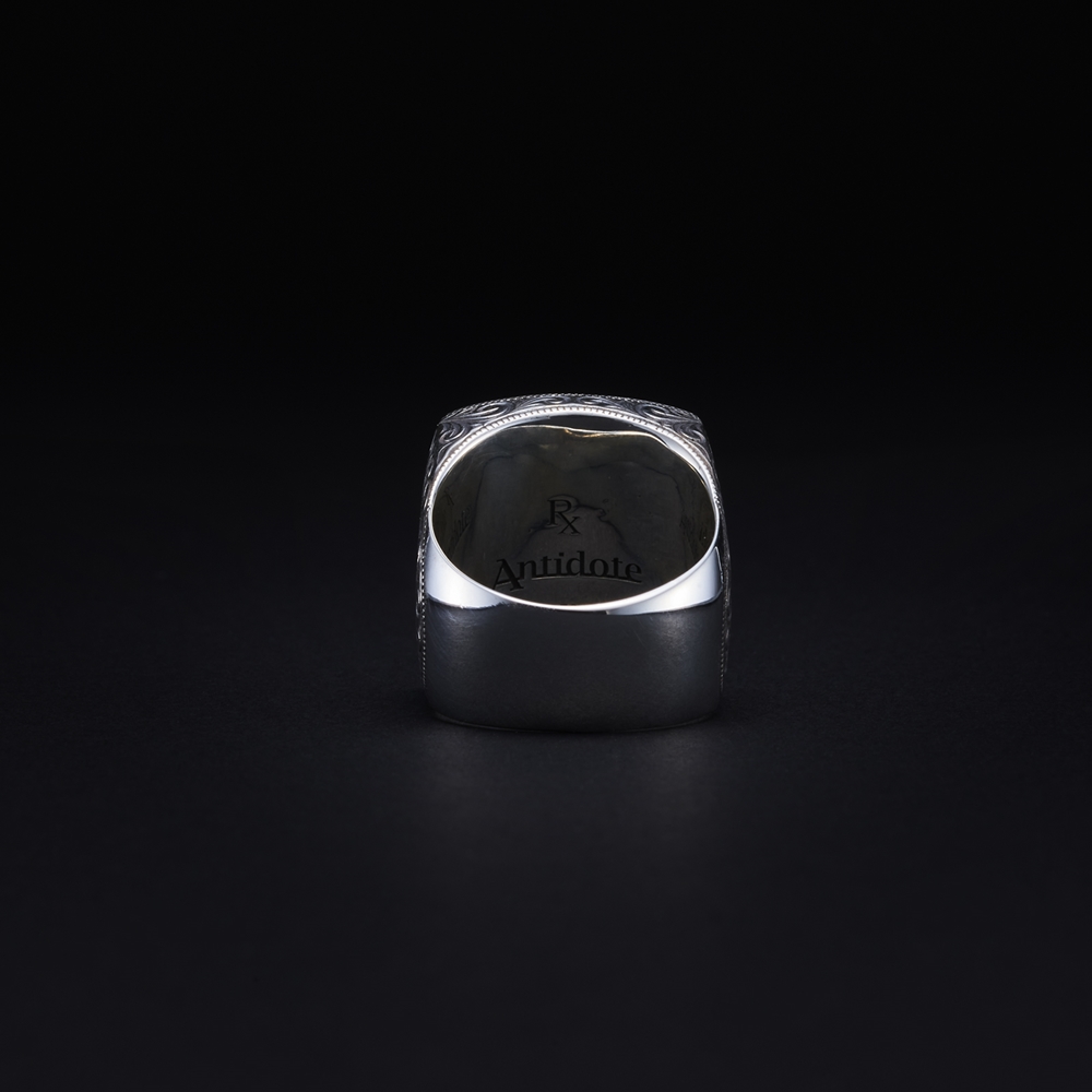 画像: ANTIDOTE BUYERS CLUB/Engraved Mafia Ring（Silver）［マフィアリング］