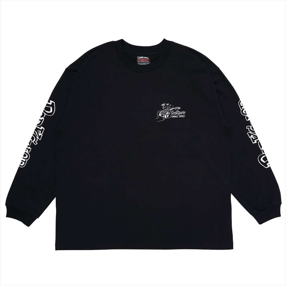 画像: PORKCHOP/PC ROD L/S TEE（BLACK）［プリント長袖T-23春夏］