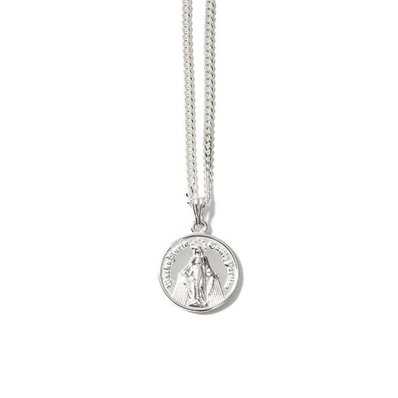 WACKO MARIA/COIN NECKLACE（SILVER）［コインネックレス-23秋冬］ - JONAS