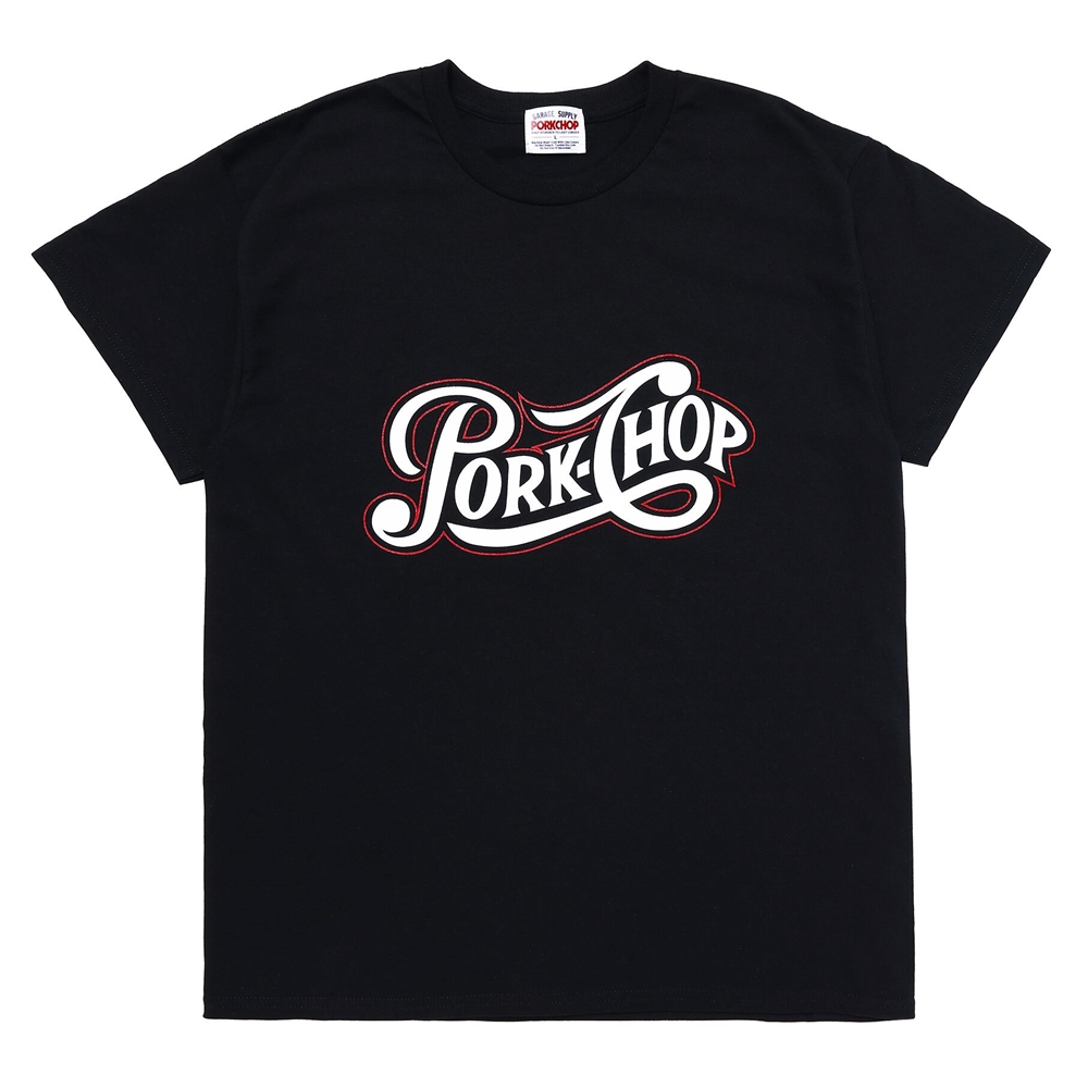 画像: PORKCHOP/PPS TEE（BLACK）［プリントT-23春夏］