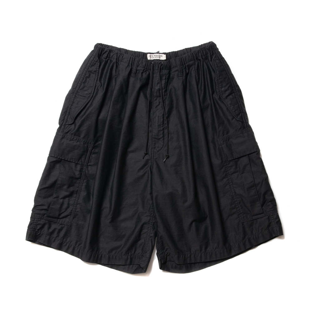 画像: COOTIE/Back Satin Error Fit Cargo Easy Shorts（Black）［エラーフィットカーゴイージーショーツ-23春夏］