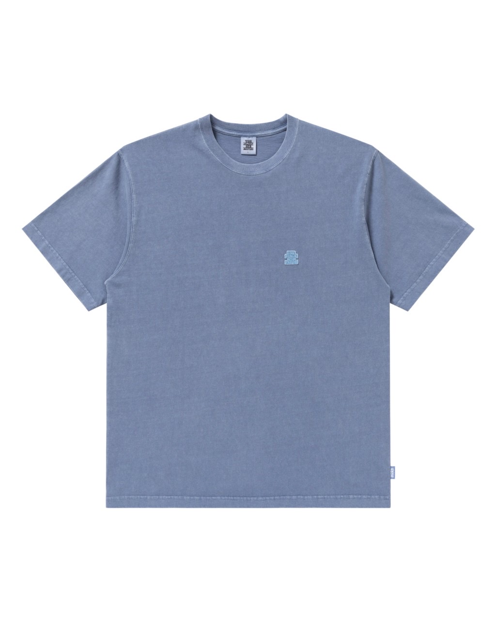 BlackEyePatch/PIGMENT DYED SMALL OG LABEL TEE（NAVY） - JONAS
