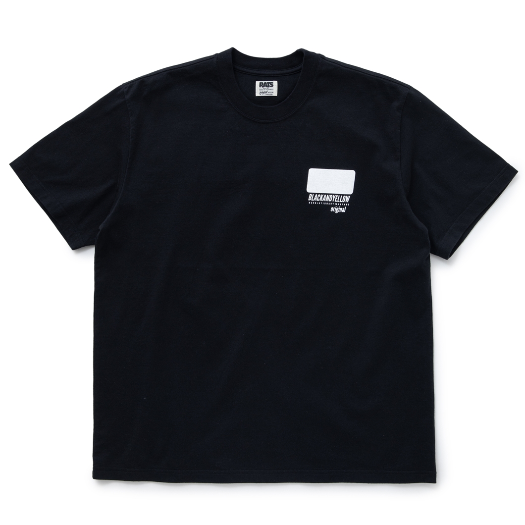 画像: RATS/SIGN TAG TEE（BLACK）［プリントT-23春夏］