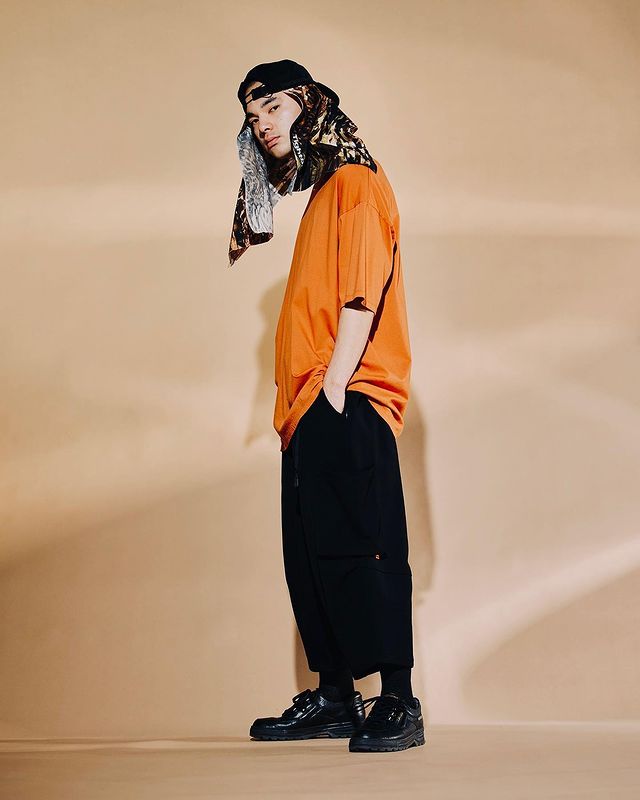 画像: TIGHTBOOTH/MARCEL T-SHIRT（Orange） 【40%OFF】［プレーンT-23夏］