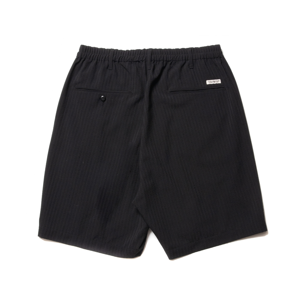 画像: COOTIE PRODUCTIONS/T/W Sucker 2 Tuck Easy Shorts（Black）［T/Wサッカーツータックショーツ-23春夏］