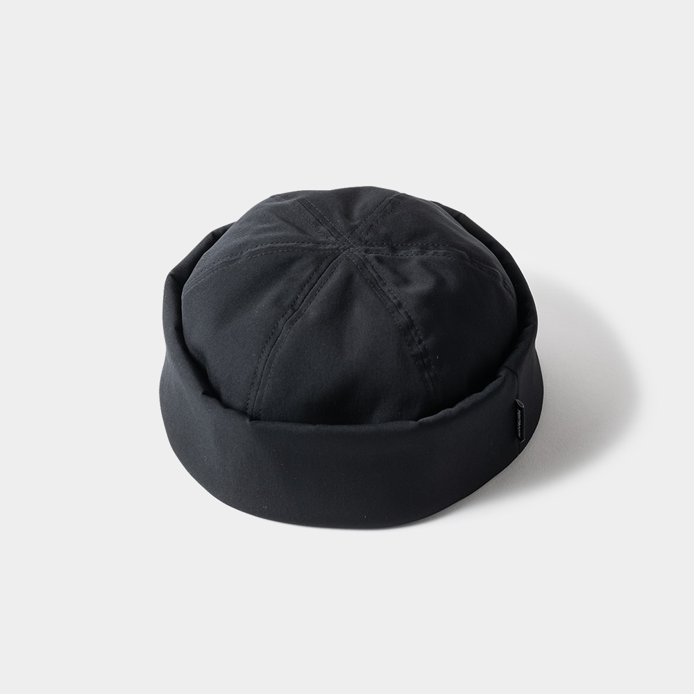 画像: TIGHTBOOTH/CLEAR TWILL ROLL CAP（Black）［ロールキャップ-23夏］