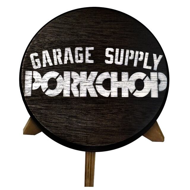 画像: PORKCHOP/PORK STOOL（Small/BLACK）［木製スツール"Small"-23春夏］