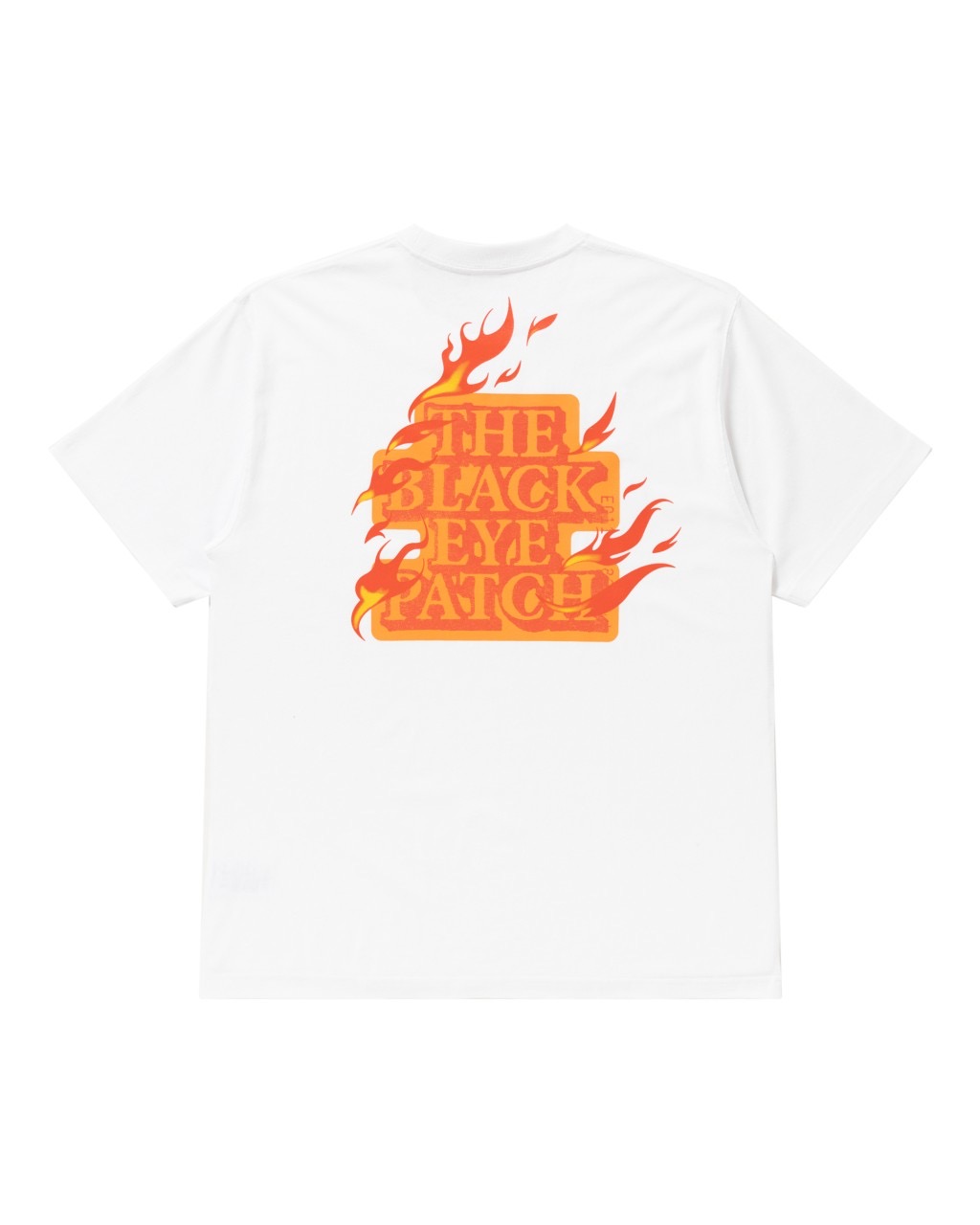 BlackEyePatch/BURNING OG LABEL TEE（WHITE） - JONAS