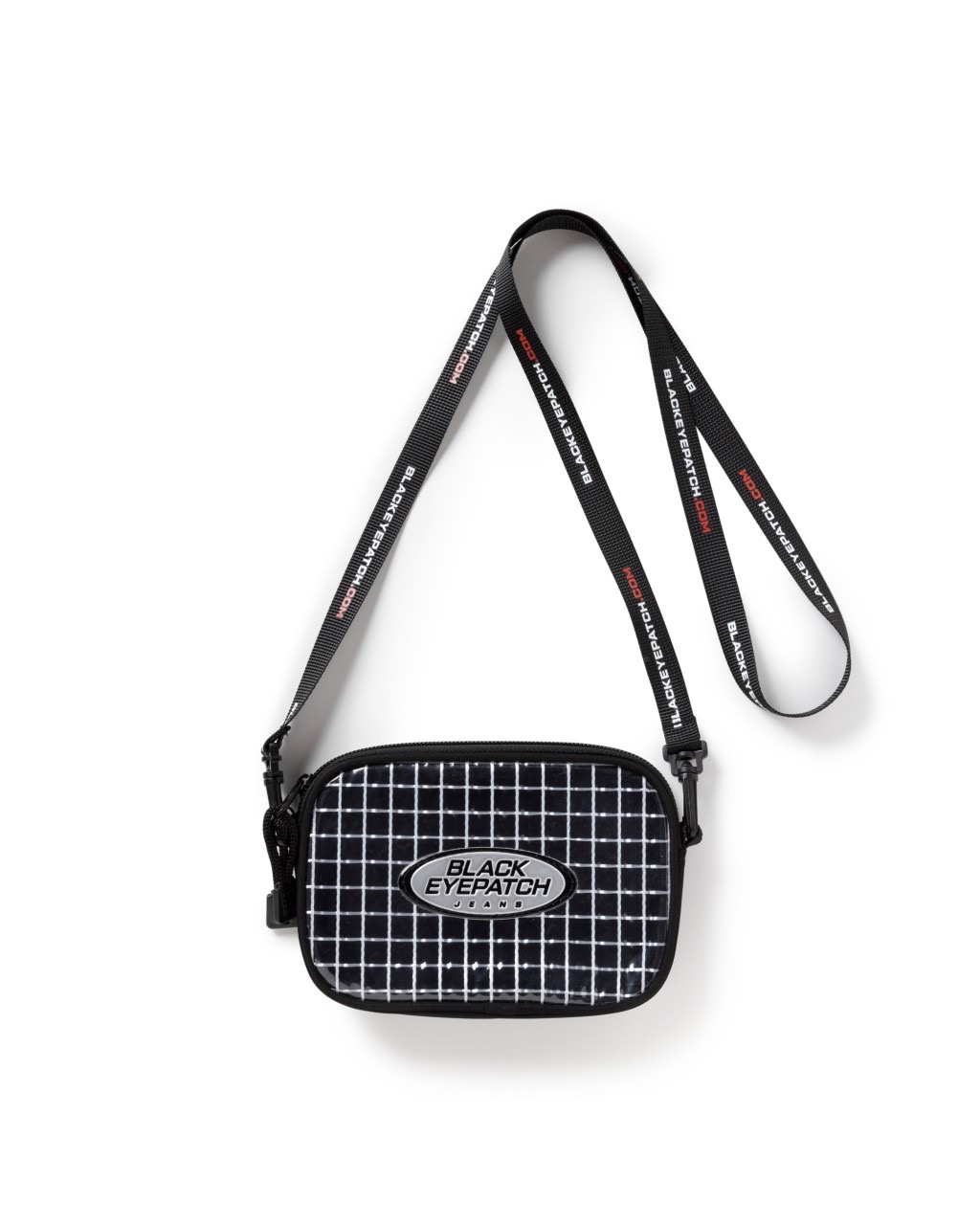 BlackEyePatch/JEANS LOGO PVC SLING BAG（CLEAR） - JONAS 