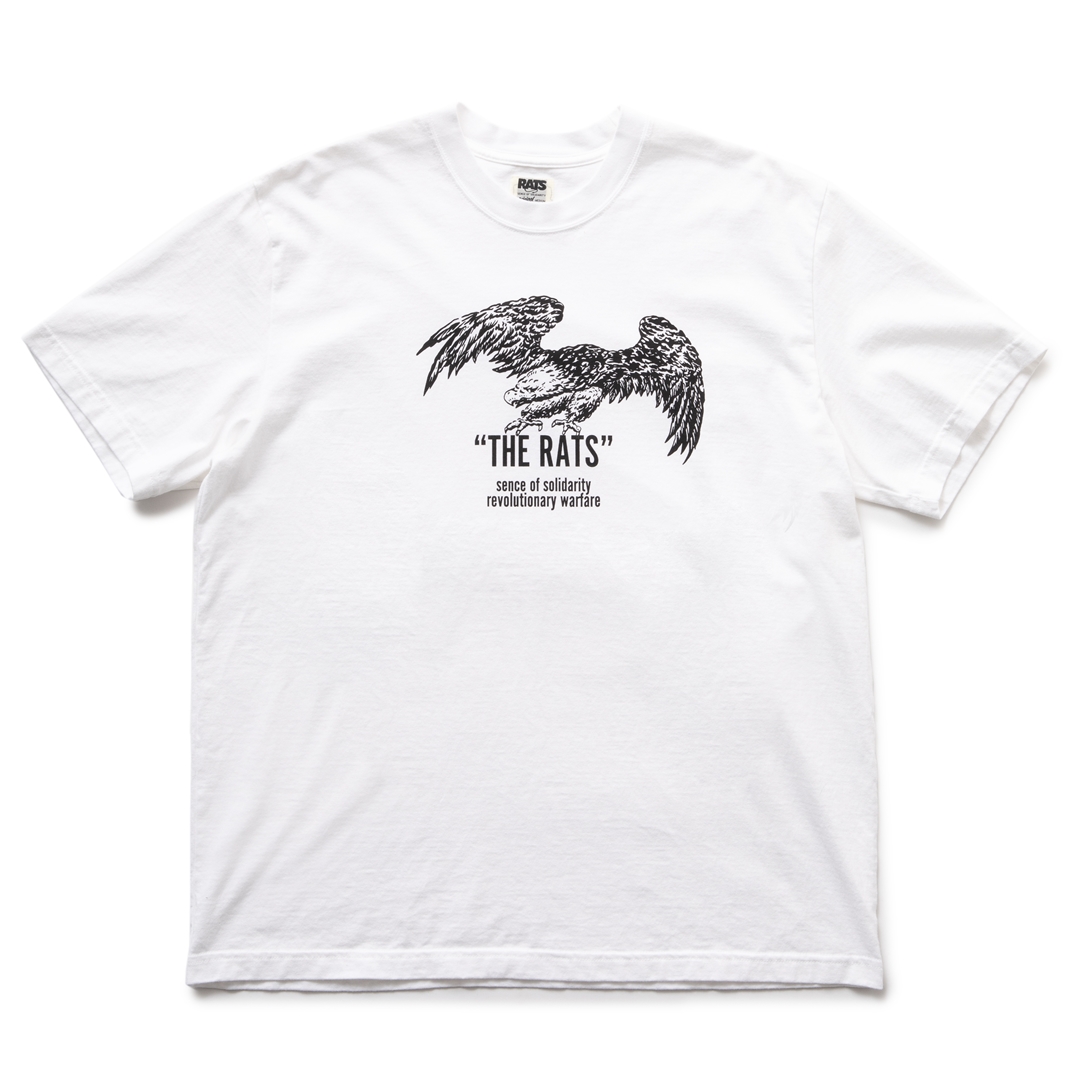 画像: RATS/EAGLE THE RATS TEE（WHITE）［プリントT-23春夏］