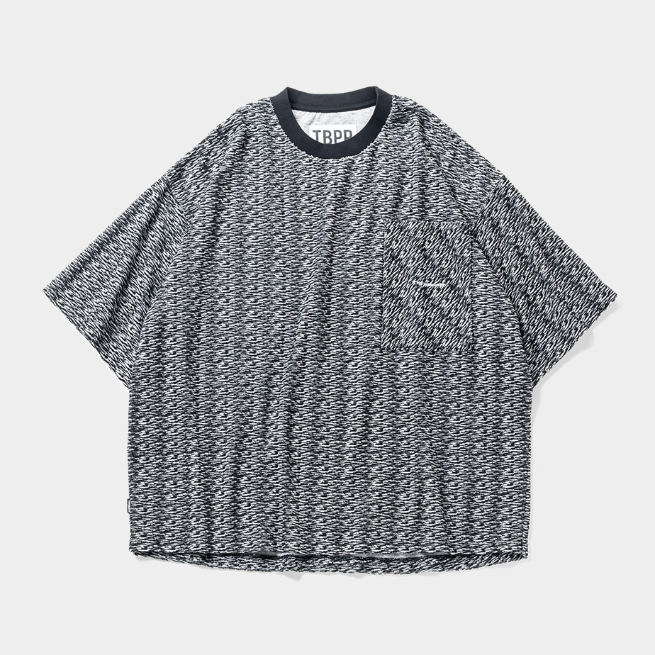 画像: 【40%OFF】TIGHTBOOTH/PILE T-SHIRT（Black）［パイルT-23夏］