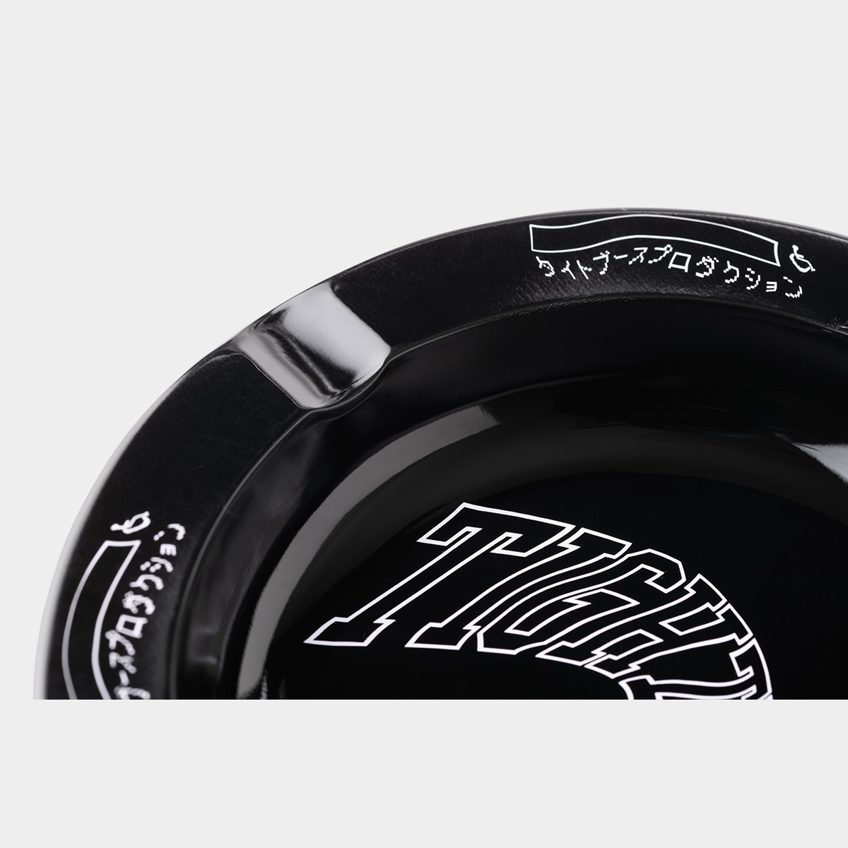 画像: TIGHTBOOTH/ACID LOGO ASH TRAY（Black）［アッシュトレイ-23夏］